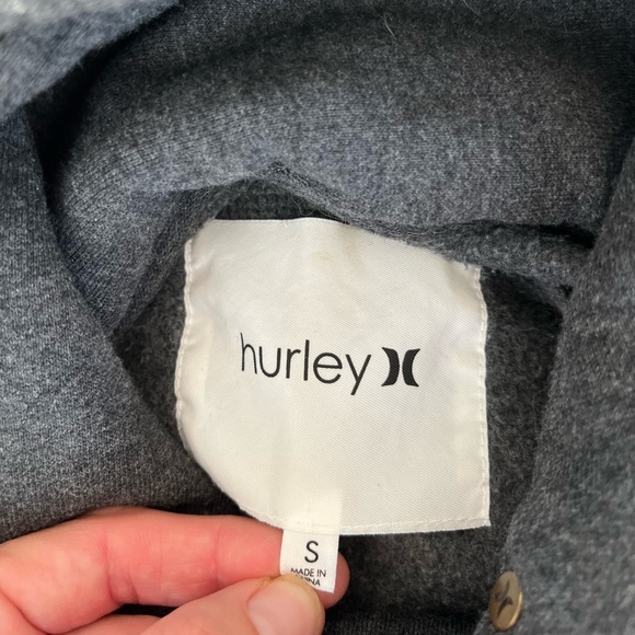 Hurley Grey Jacket - Women’s Small - like new - Picture 2 of 3
